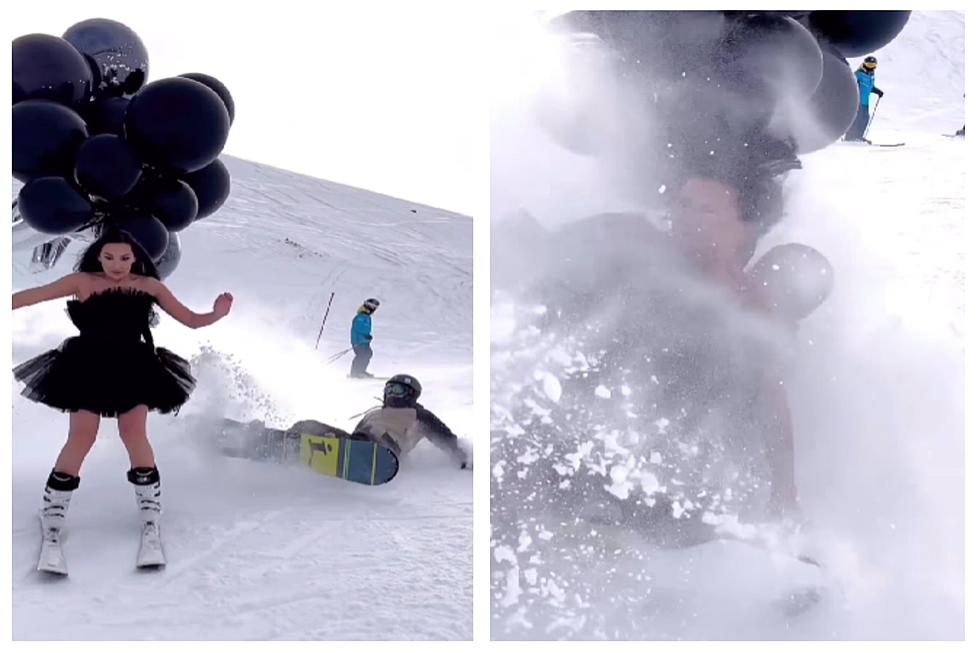 WATCH: Idaho Snowboarder Wipes Out Model During Photoshoot