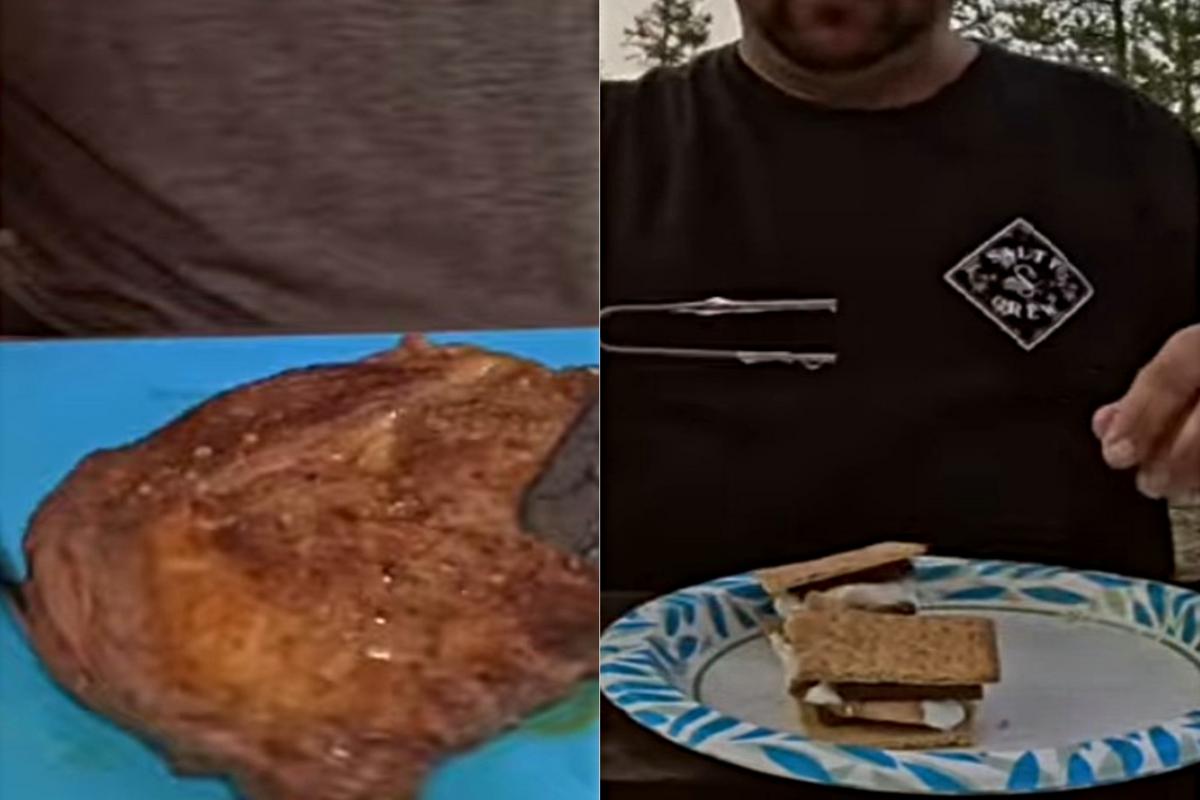 WATCH: Idaho Solo Camper Grills Up Perfect Off-Grid Steak