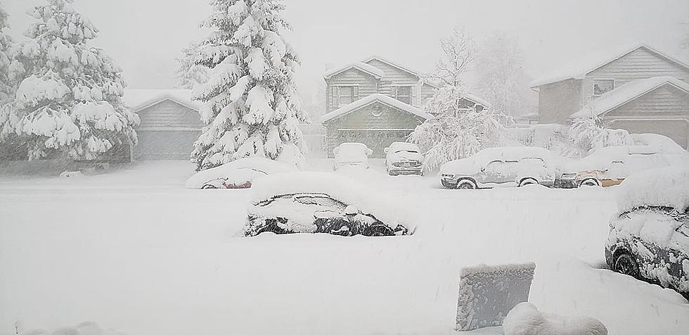 Front Range Area Snowfall Totals For Winter Storm &#8216;Xylia&#8217;