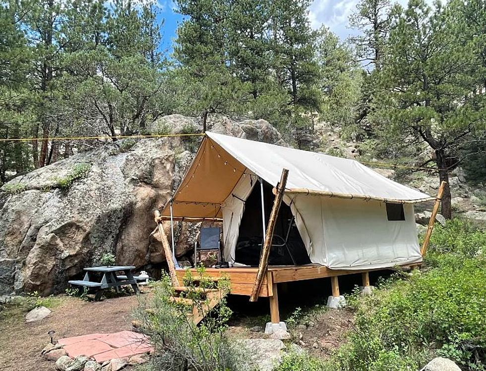 Travel Back in Time While Glamping in this Colorado Frontier Tent