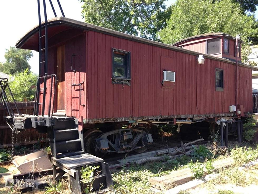 Colorado Tiny Home Made from Restored 1935 Train Caboose For Sale