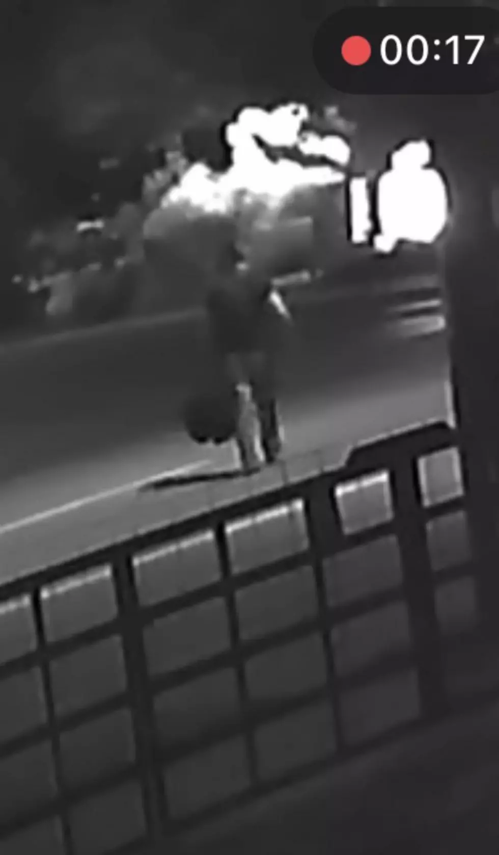 Security camera footage of the suspect. Courtesy of the Larimer County Sheriff's Office // Facebook.