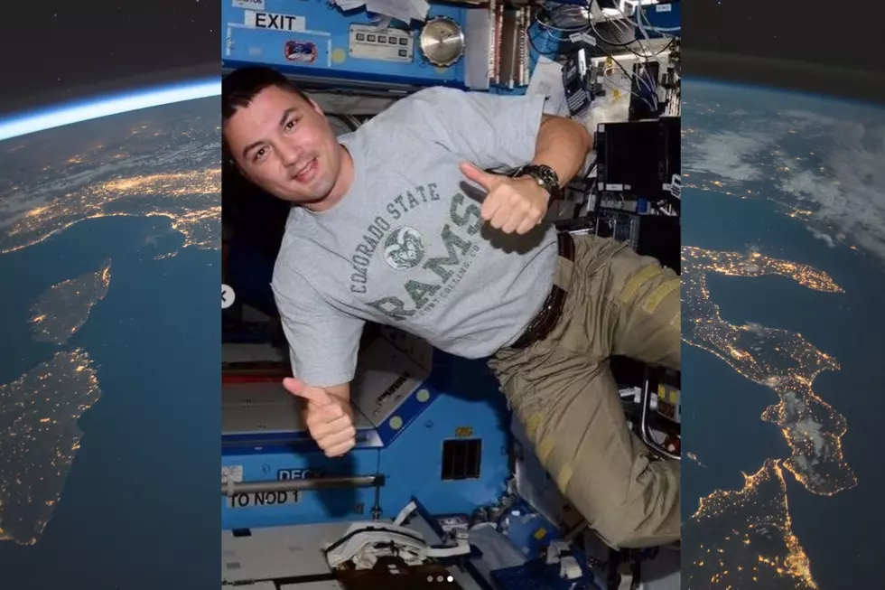 Colorado State Alum Represents Ram Country While Up in Space