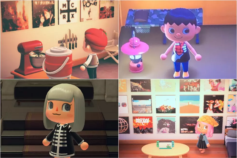 Here Are The Animal Crossing QR Codes for Your Favorite Emo Bands