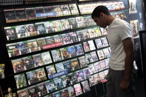 video game rental store