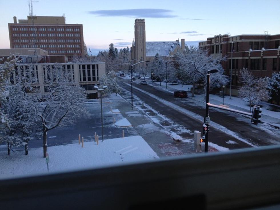 Waking Up To Snow In Cheyenne