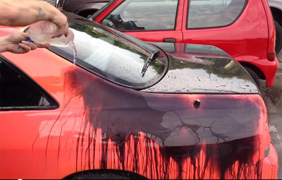 Car Changes Color With Change In Temperature [VIDEO]