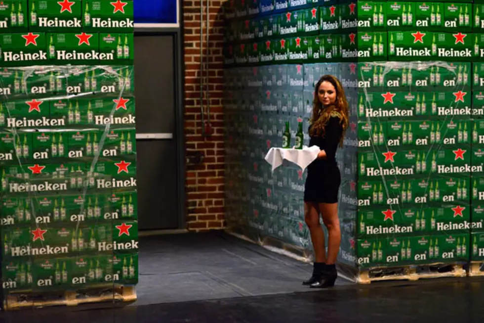 Heineken Bottles Houses
