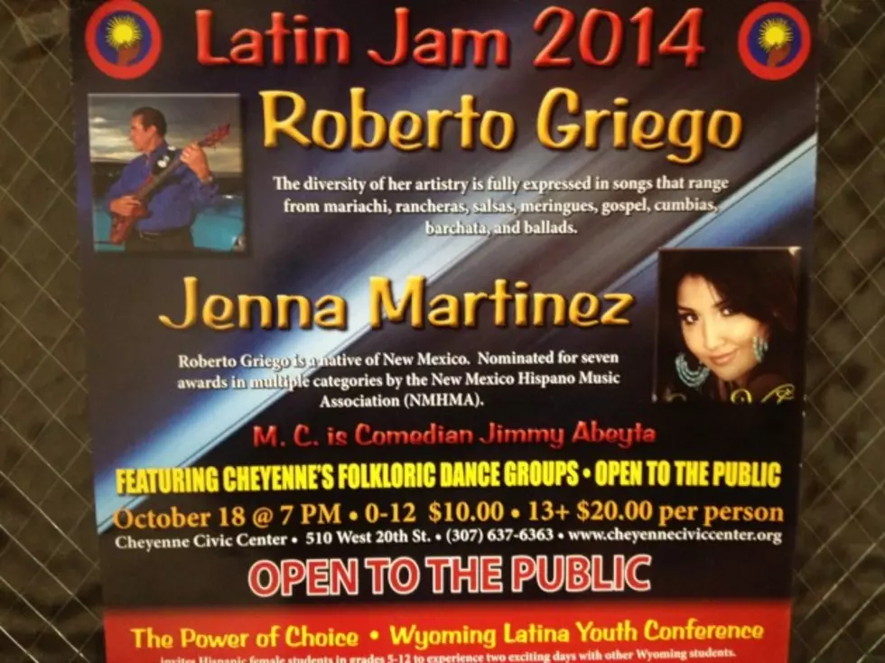 Latin Jam 2014 Brings Roberto Griego to Cheyenne Civic Center October 18