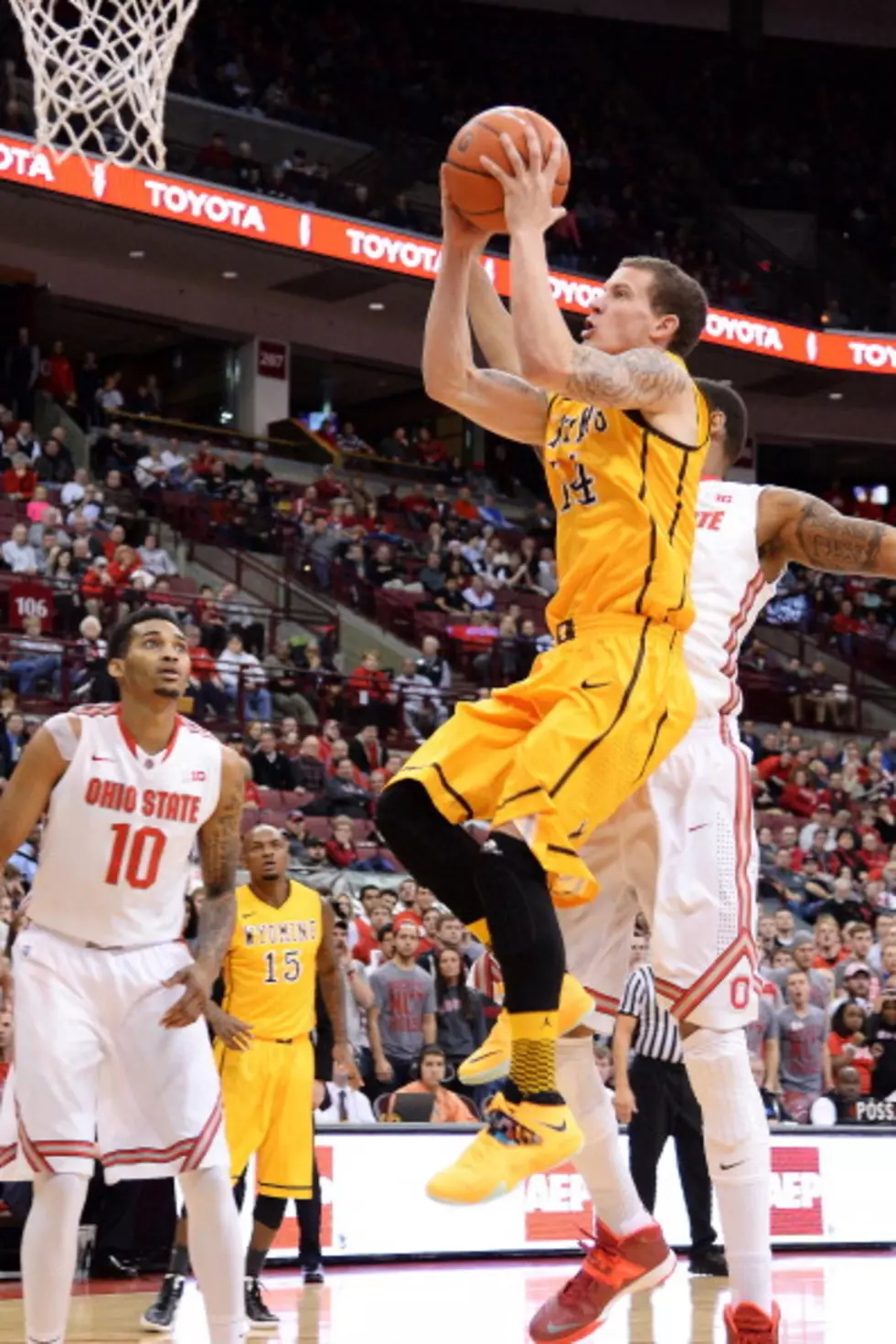 Wyoming Guard Josh Adams is the Sickest Slam Dunker in College Hoops