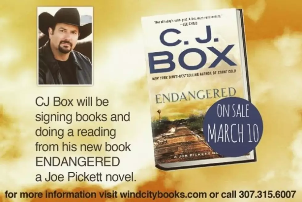 Cheyenne Author CJ Box Reading and Signing His Latest Novel During Area Appearances