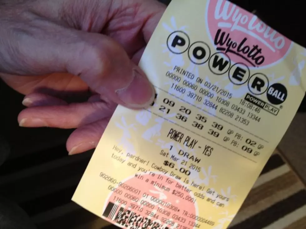 Wyoming Lottery: Powerball Numbers Picked Saturday, June 13, 2015