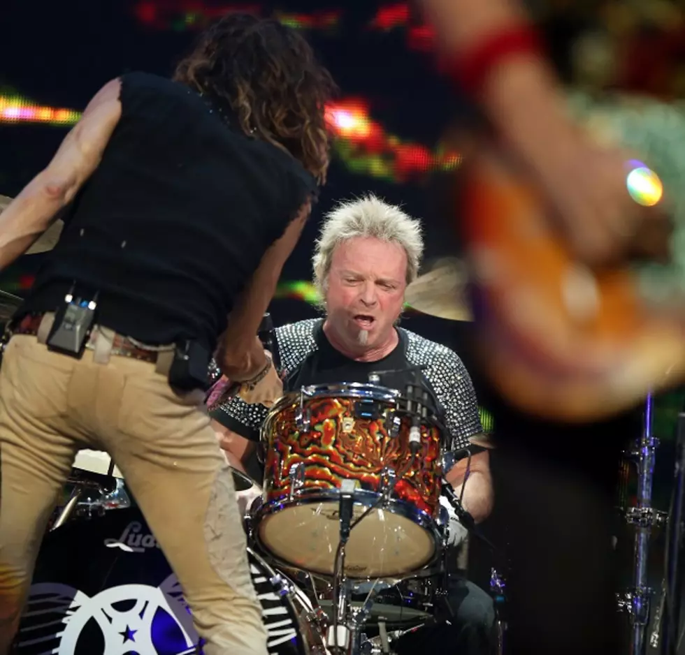 Aerosmith Drummer Got Burned [VIDEO]