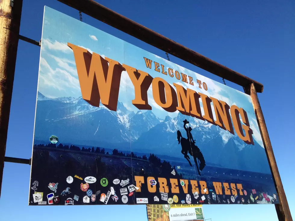 Have You Ever Stopped At A Wyoming Border Sign?