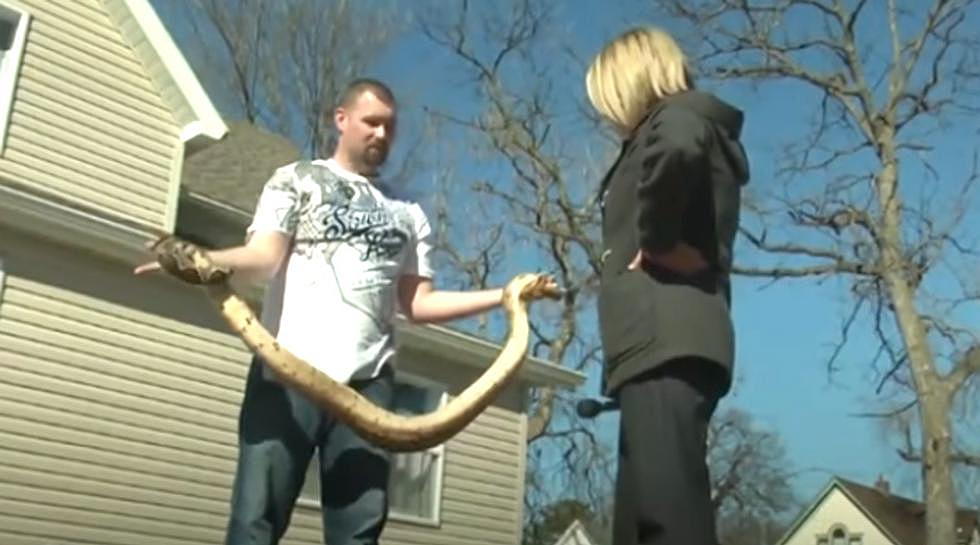 South Dakota Man Fined $190 For No Leash On His Snake
