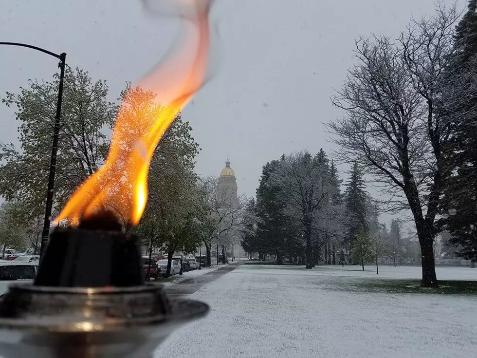 Snow Didn’t Slow Special Olympics Torch Run [VIDEO]