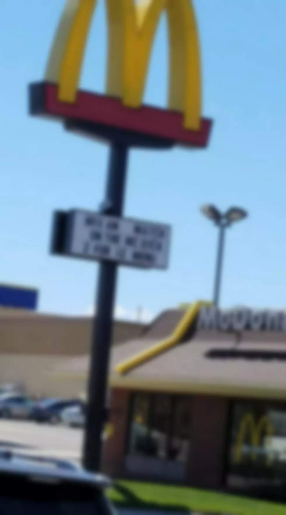 Laramie Fast Food Marquee Typo Or Joke? [Photos, NSFW]