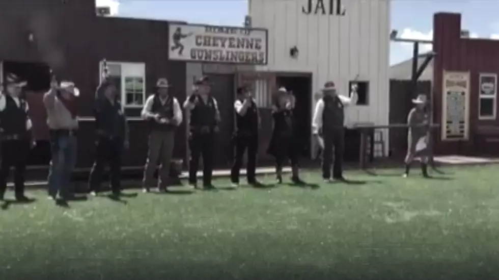 Mayor Tips Hat To Cheyenne Gunslingers In Fun Video