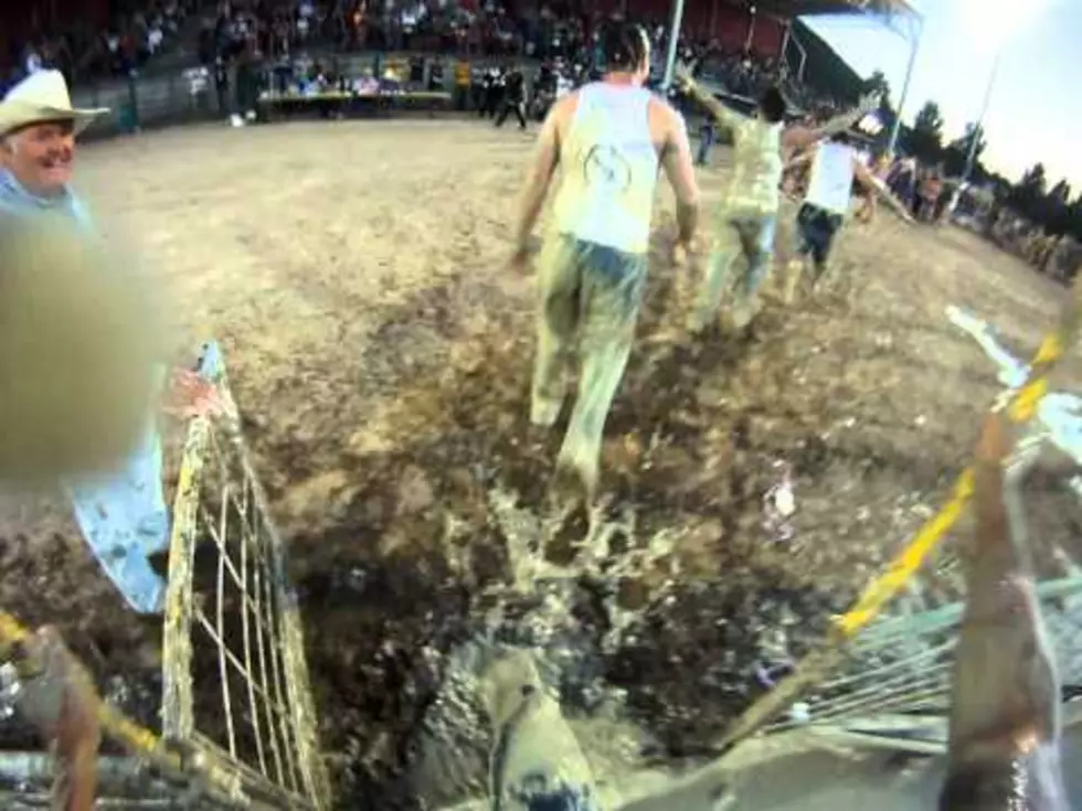 The Undisputed Champions Of Greased Pig Wrestling In Wyoming [VIDEO]