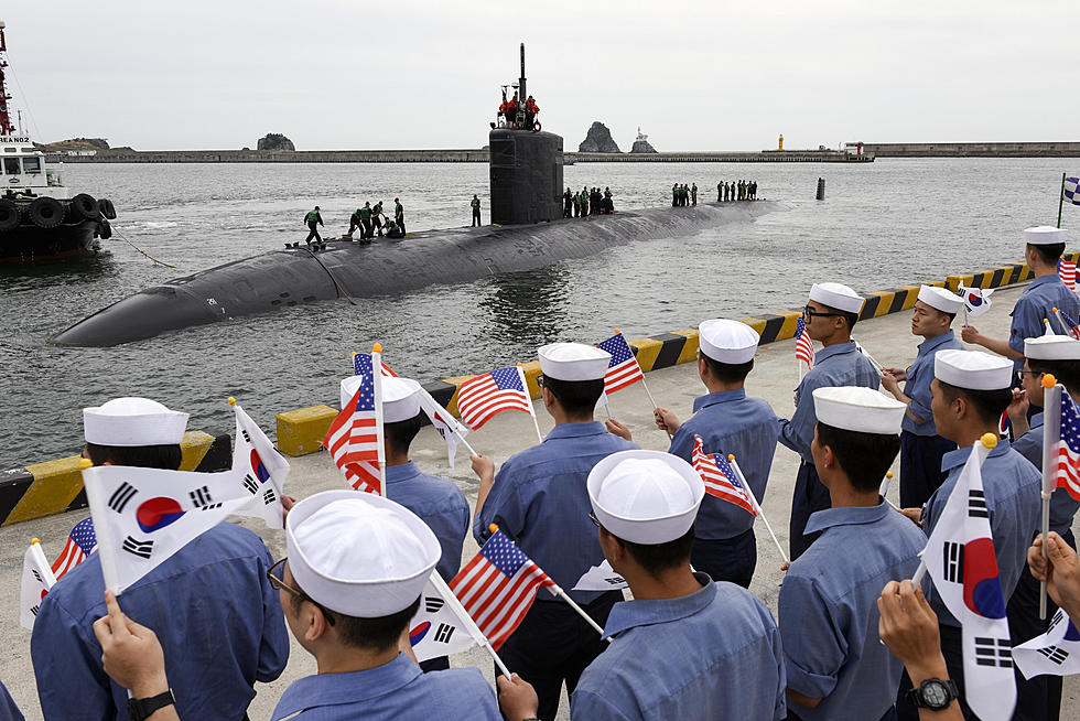 USS Cheyenne Visits South Korea Tuesday