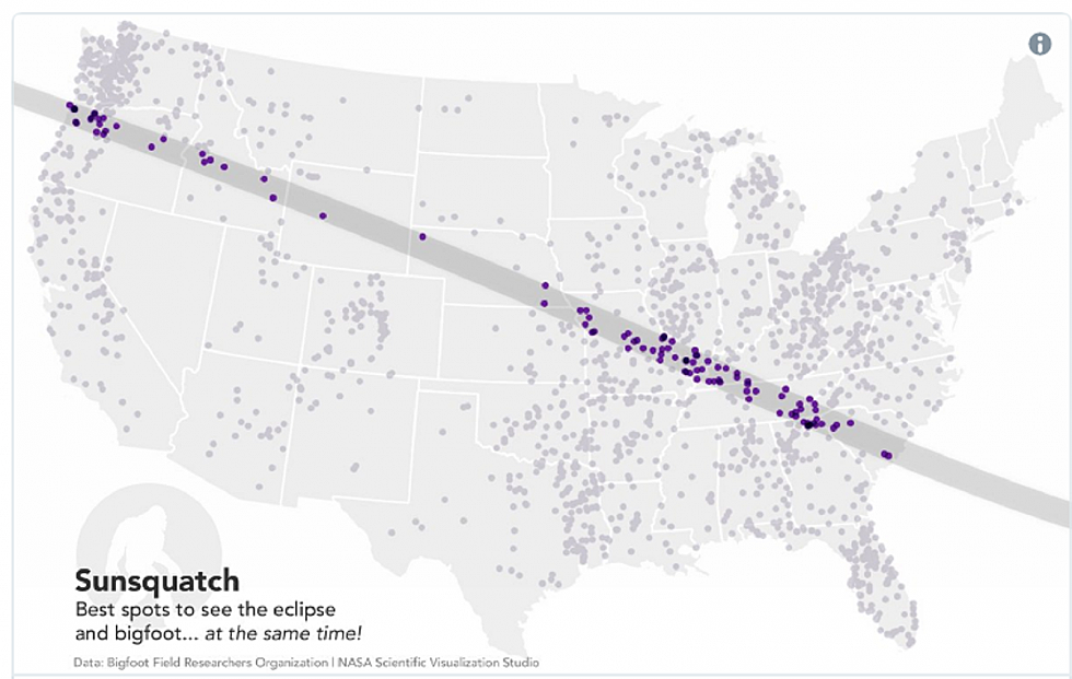 See The Eclipse &#038; Bigfoot? There’s A Map For That