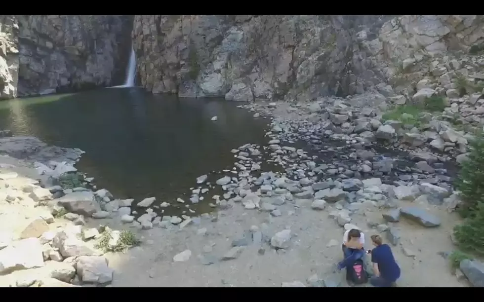 Romantic Wyoming Proposal Captured Via Drone [Video]