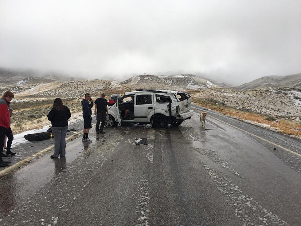 Two Wyoming Air National Guard Members Heroically Assist Traffic Accident [Photos]