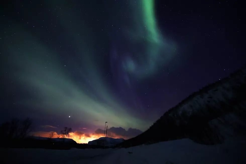 Northern Lights Over Wyoming