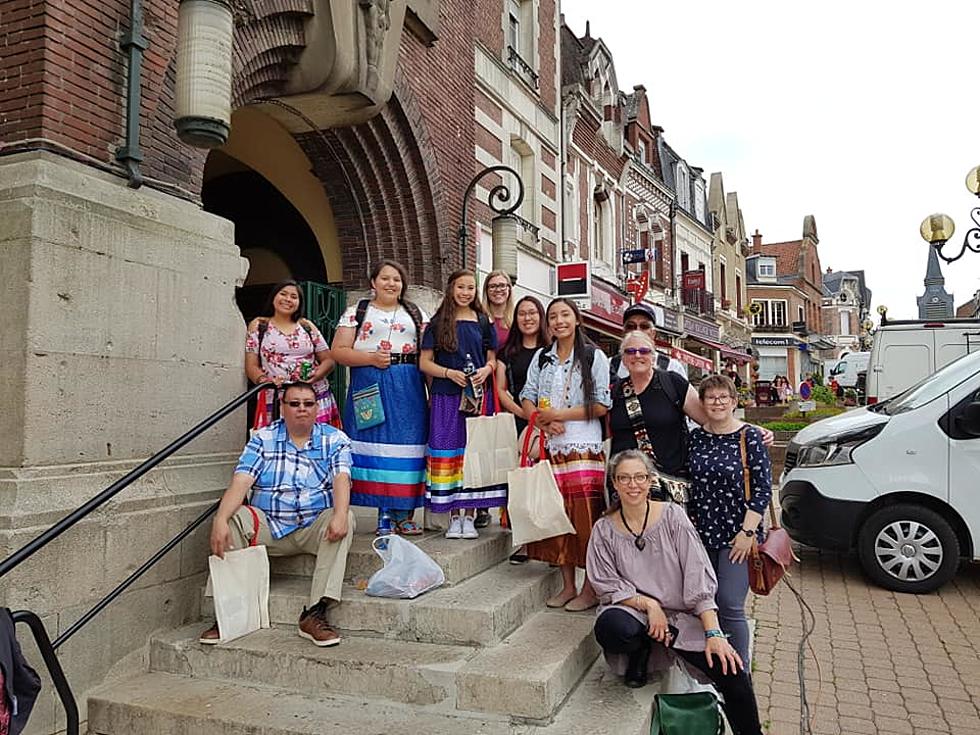 Wyoming Indian High School Students Bring Their Culture To France [PHOTOS]