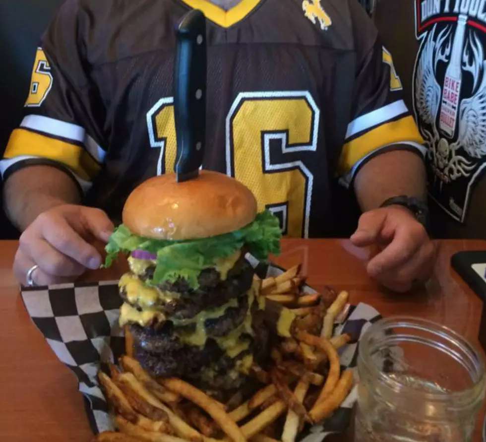 Laramie Bar Boasts The Biggest Burger In Wyoming