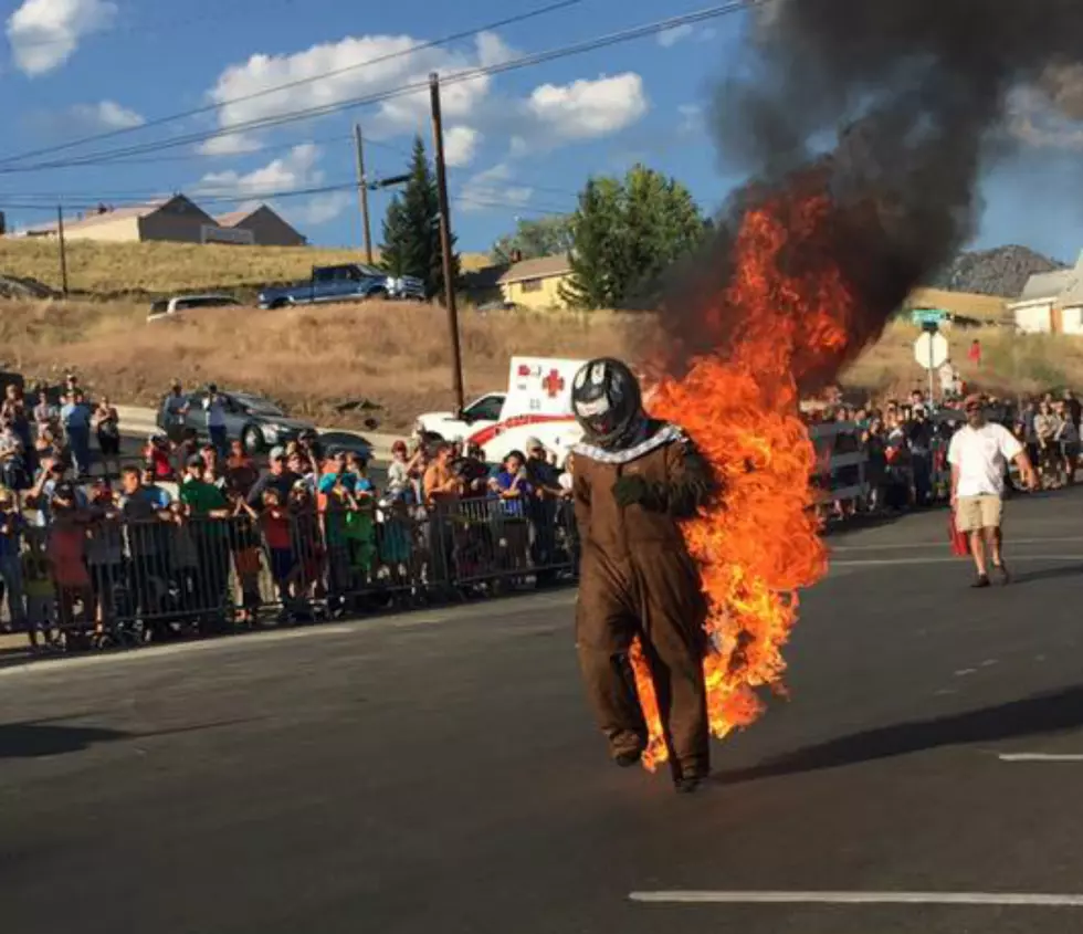 Watch Wyoming Daredevil Light Himself On Fire [VIDEO]