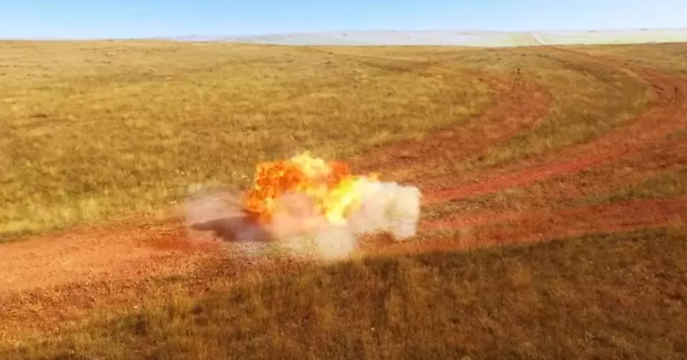 Epic Explosion Officially Welcomes Winter To Wyoming [VIDEO]