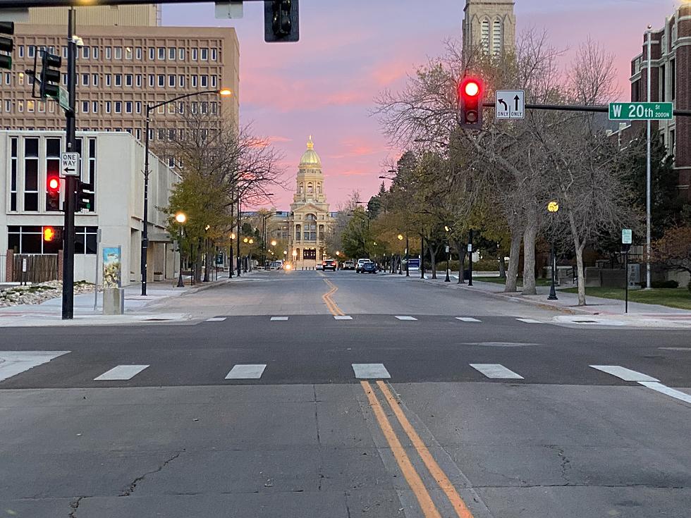 Look! Cheyenne’s Sky Was Pink This Morning!