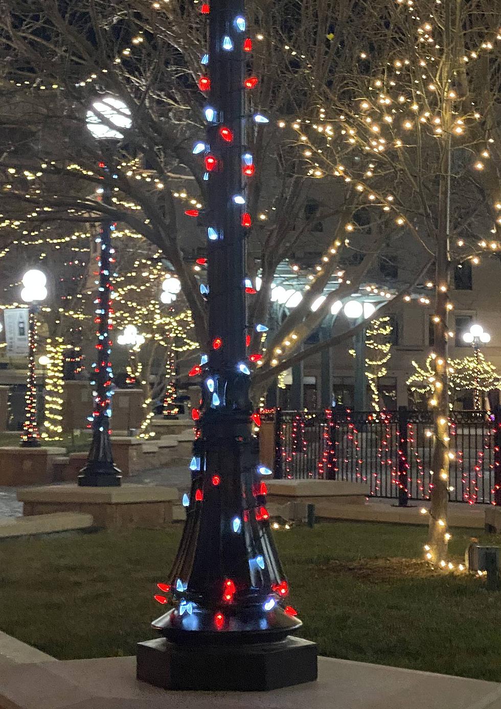 Look! Cheyenne’s Downtown Depot Plaza Is Getting In The Christmas Spirit!