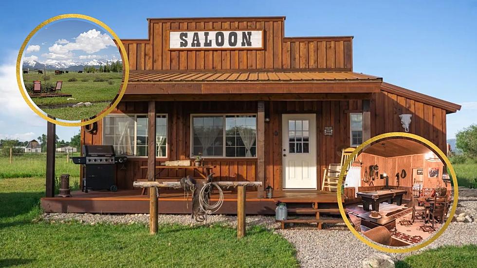 This Stunning Airbnb is a Real Western Saloon with Teton Views