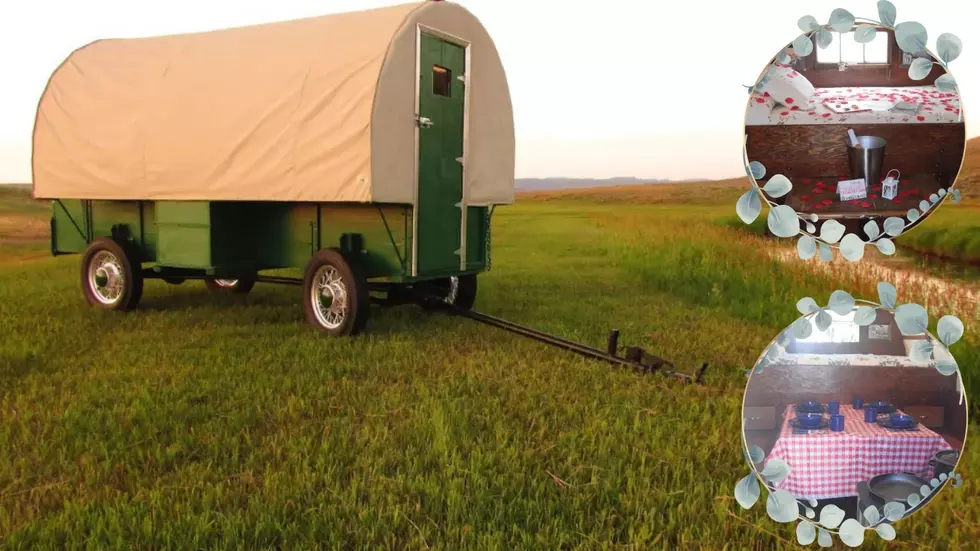 You Really Can Stay in this Restored Wyoming 1920’s Sheep Wagon