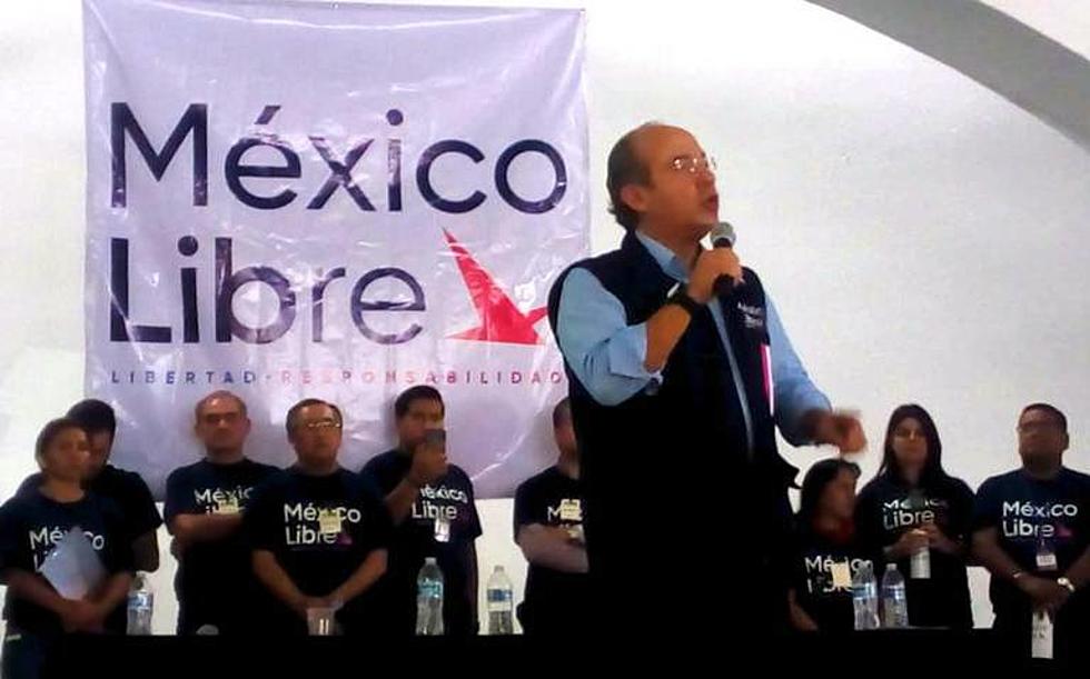 Avanza registro de México Libre de Felipe Calderón como partido