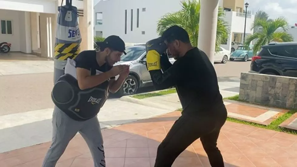 Walo Silvas sigue disciplinado en su faceta de boxeador
