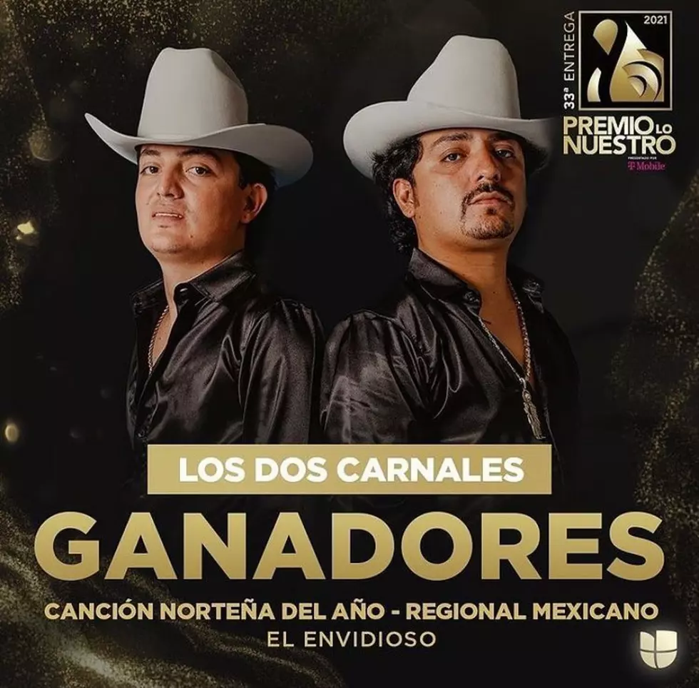 Los Dos Carnales ganan Premio Lo Nuestro a Mejor canción norteña del año