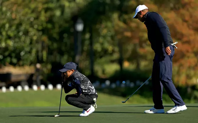 From Father To Son, Tiger Woods Looking Only For Enjoyment