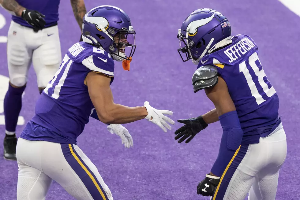 Vikings' Justin Jefferson Sets NFL Rookie Receiving Record