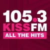 105.3 KISS FM logo