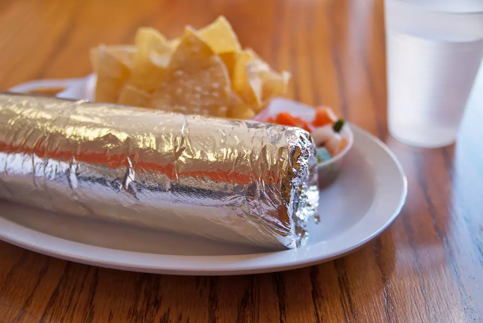 Foil Wrapped Burrito