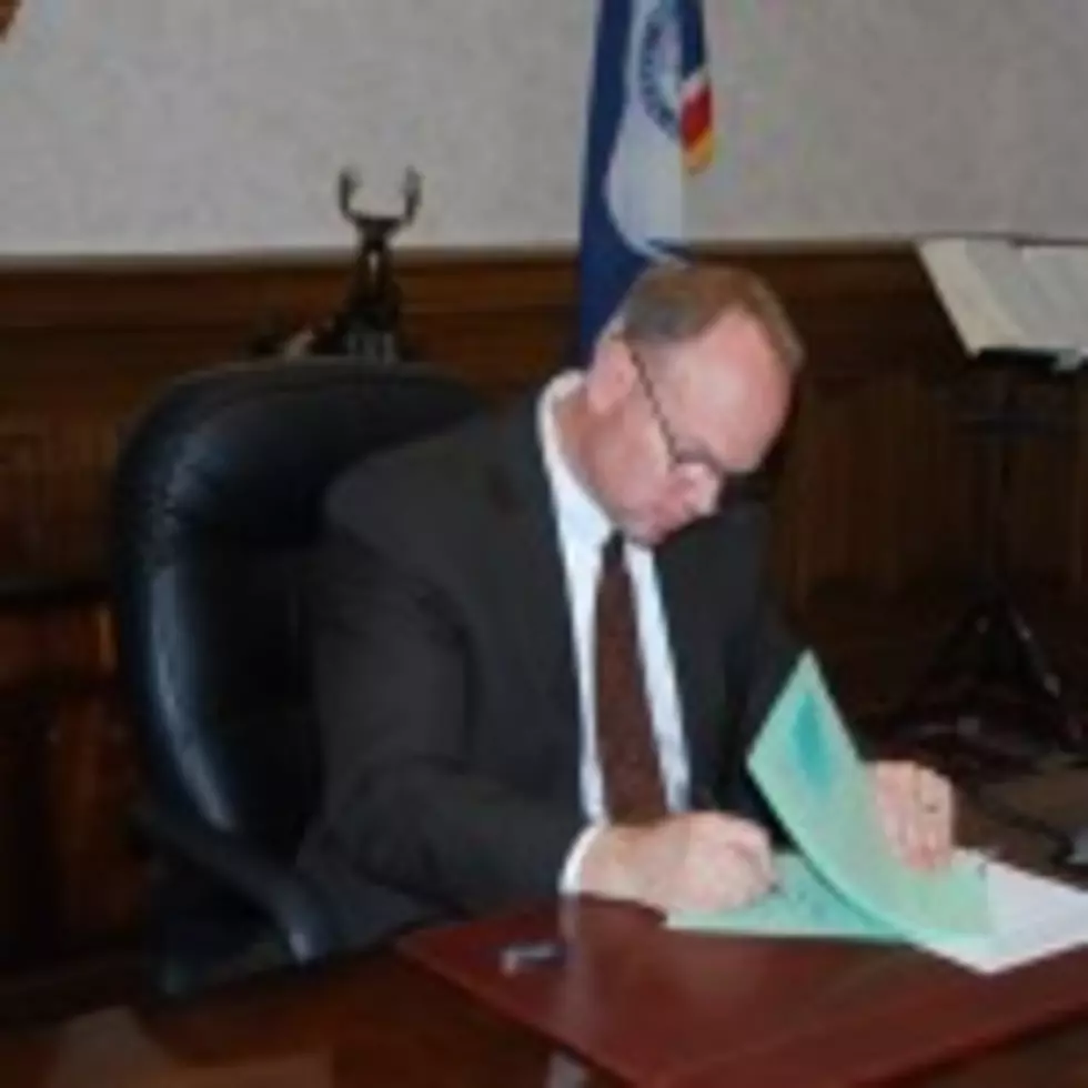 Governor Mead Signs Education Bills [AUDIO]