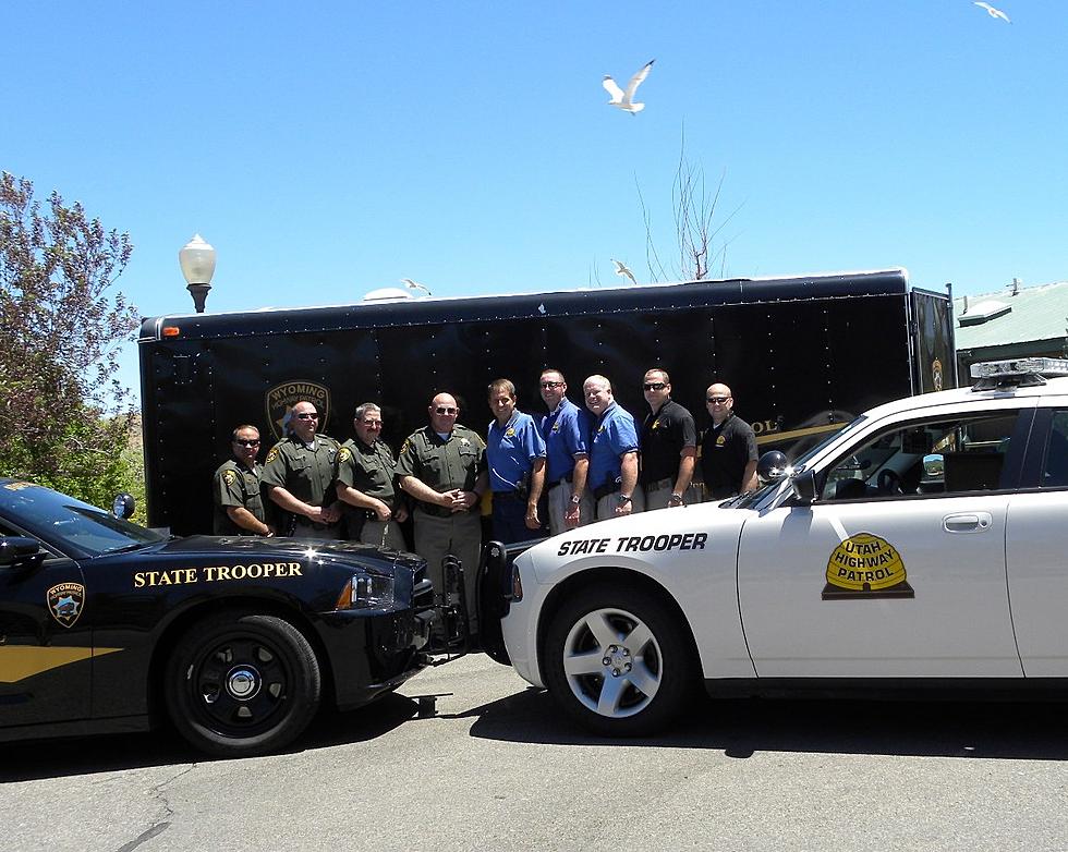 Wyoming & Utah Highway Patrol Host Safe Kids Event