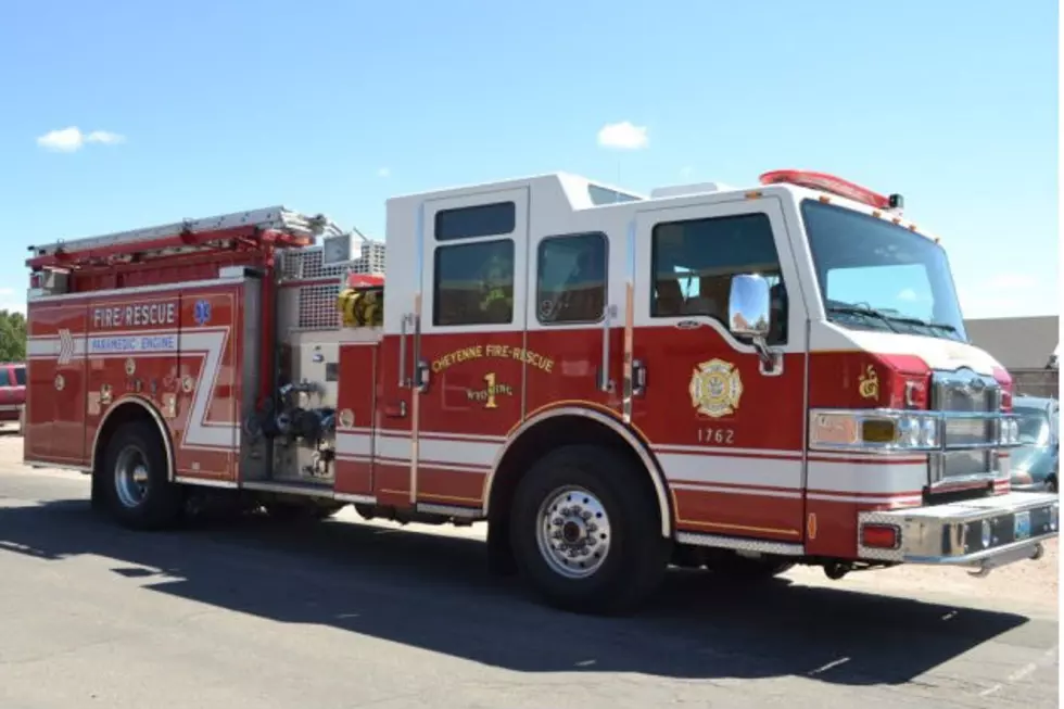 Cheyenne Firefighters Respond to Lightning Caused Fire