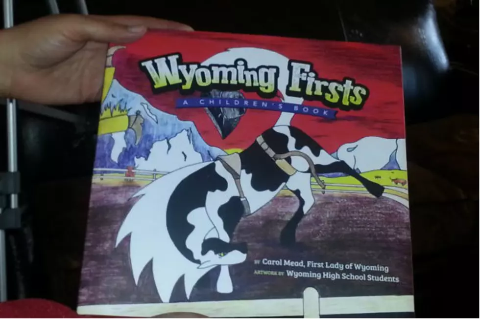 First Lady Collaborates with Students on Book of Wyoming Firsts