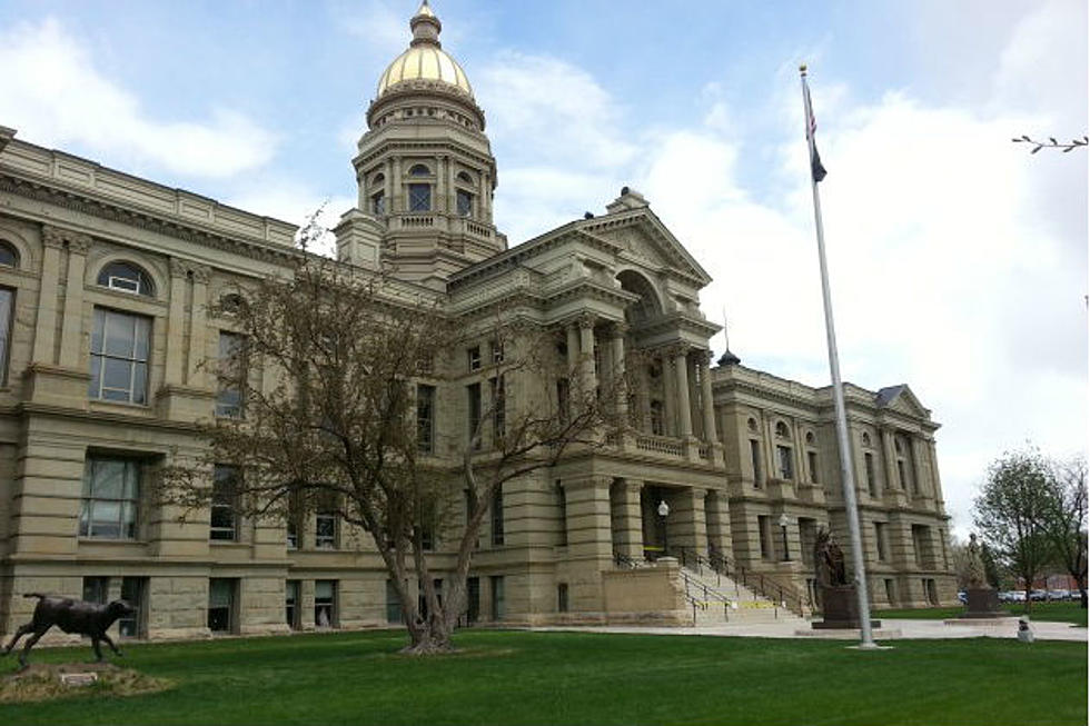 Portrait of Gov. Dave Freudenthal Hung in Wyoming Capitol