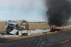 Updated: Man Killed in Crash West of Laramie [Photos]