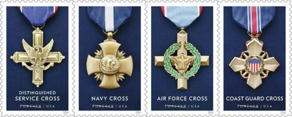 United States Post Office Honors Service Cross Medal Awards With A Stamp